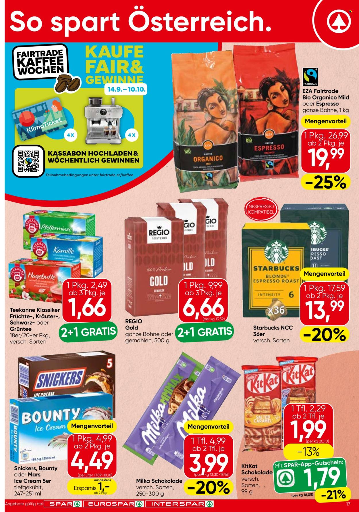 Angebote SPAR - 10.9.2026 - 23.9.2026. Seite 17