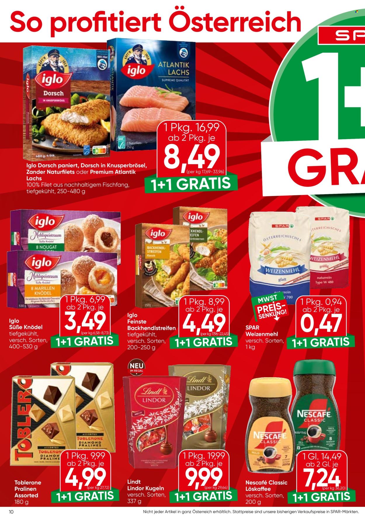 Angebote EUROSPAR - 10.9.2026 - 23.9.2026. Seite 10