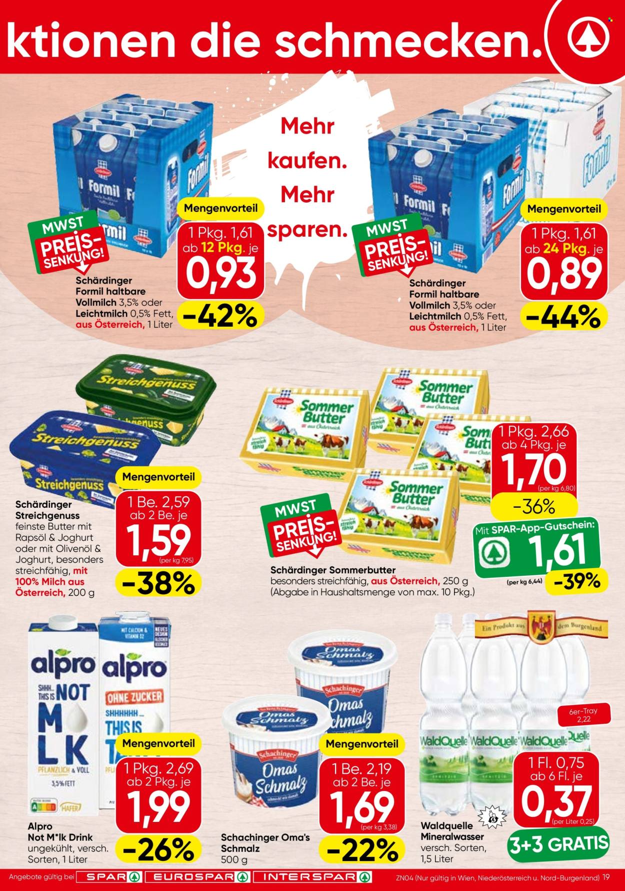 Angebote EUROSPAR - 10.9.2026 - 23.9.2026. Seite 19