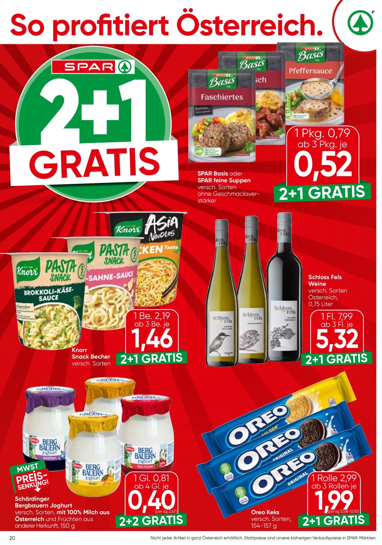 Angebote EUROSPAR - 10.9.2026 - 23.9.2026. Seite 20