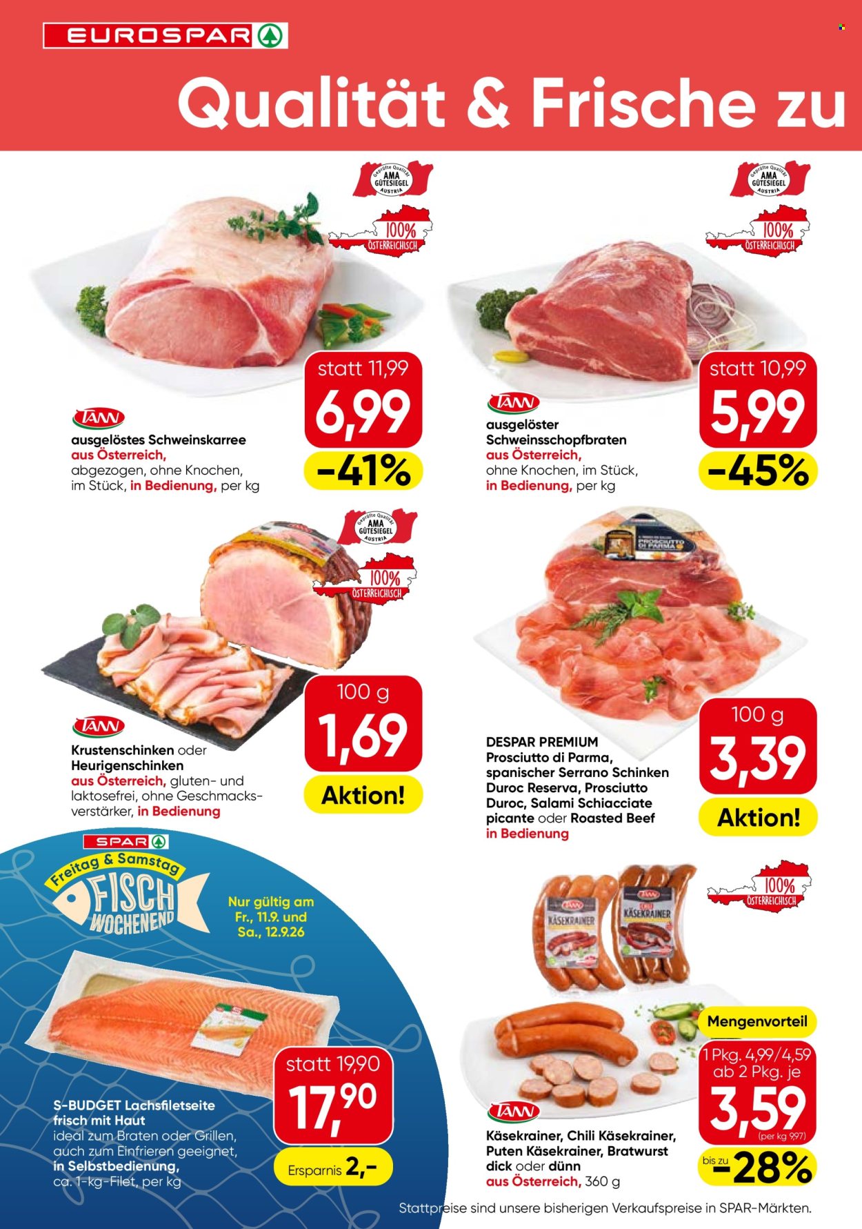 Angebote EUROSPAR - 10.9.2026 - 23.9.2026. Seite 2