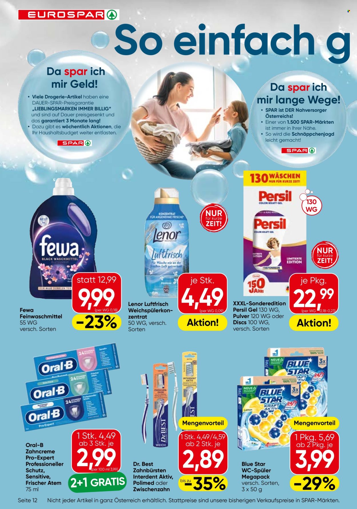 Angebote EUROSPAR - 10.9.2026 - 23.9.2026. Seite 12
