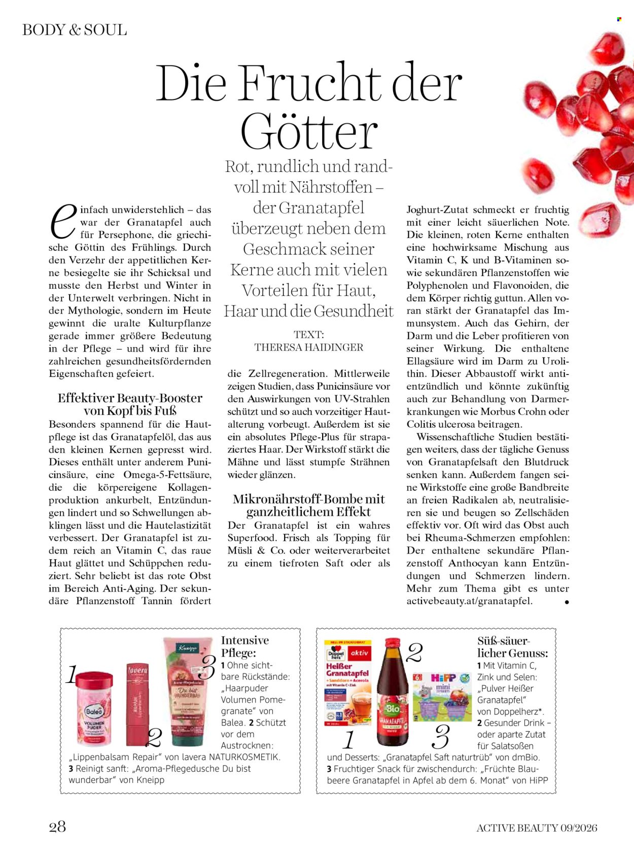 Angebote dm drogerie - 1.9.2026 - 30.9.2026. Seite 28