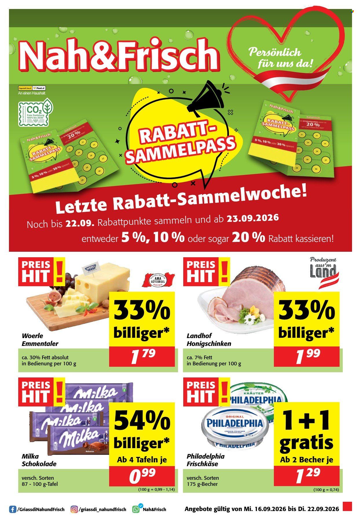 Angebote KASTNER - 16.9.2026 - 22.9.2026. Seite 1