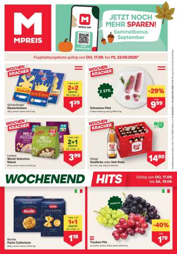 Angebote MPREIS - 17.9.2026 - 23.9.2026.