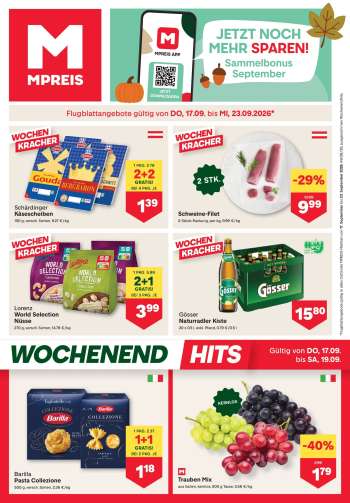 Angebote MPREIS - 17.9.2026 - 23.9.2026.