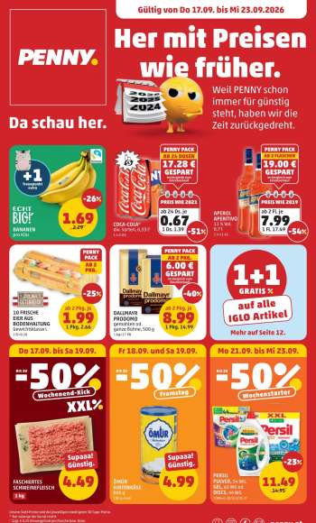 Angebote Penny - 17.9.2026 - 23.9.2026.