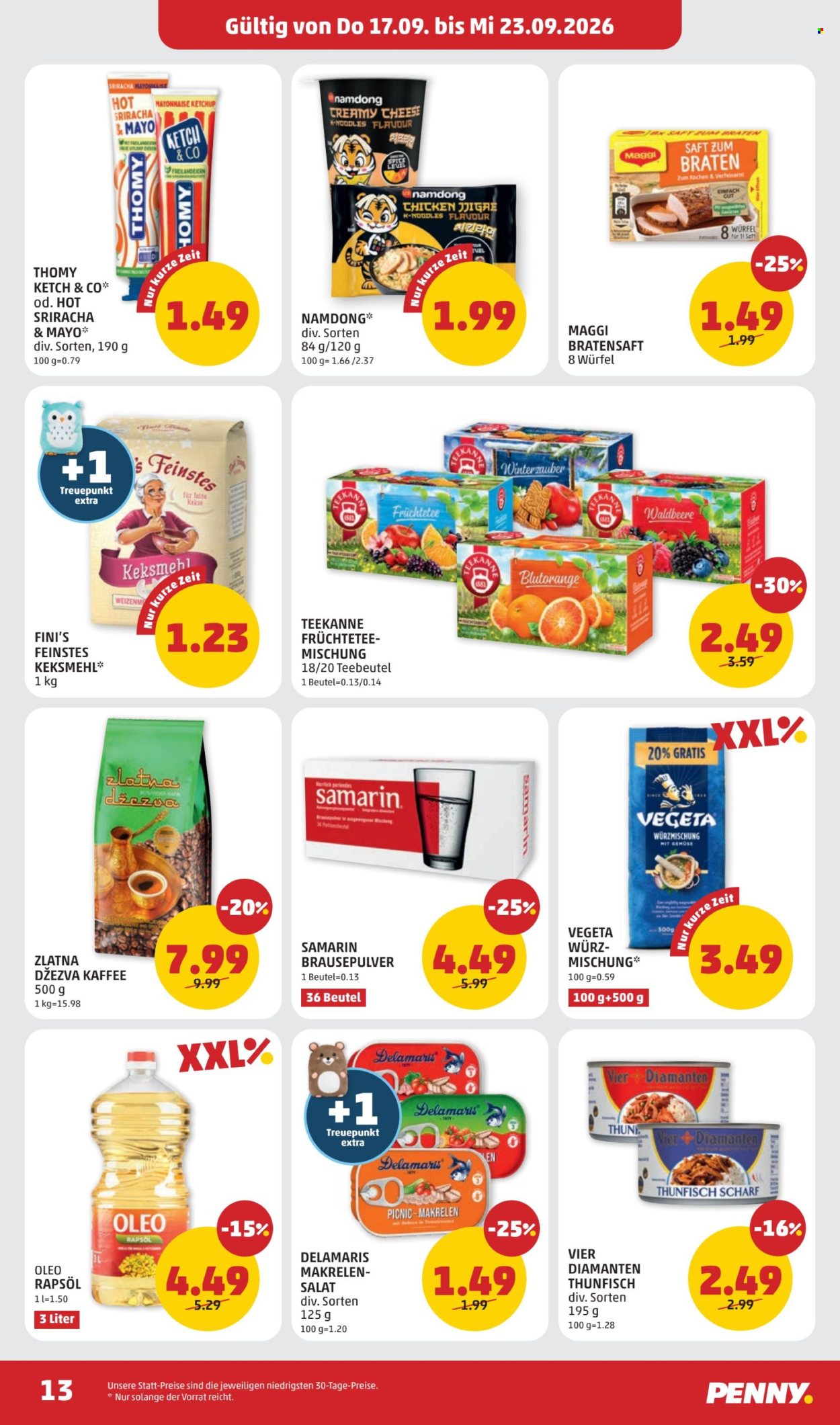 Angebote Penny - 17.9.2026 - 23.9.2026. Seite 13