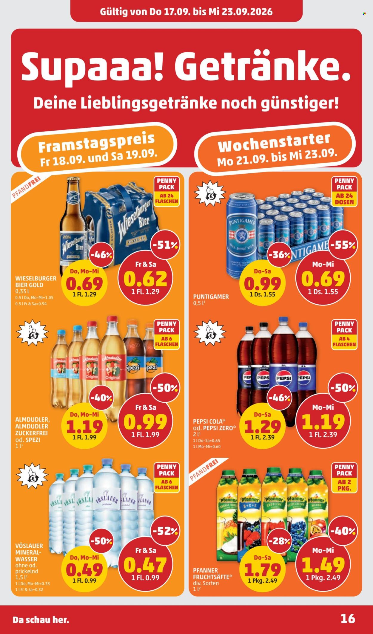 Angebote Penny - 17.9.2026 - 23.9.2026. Seite 16