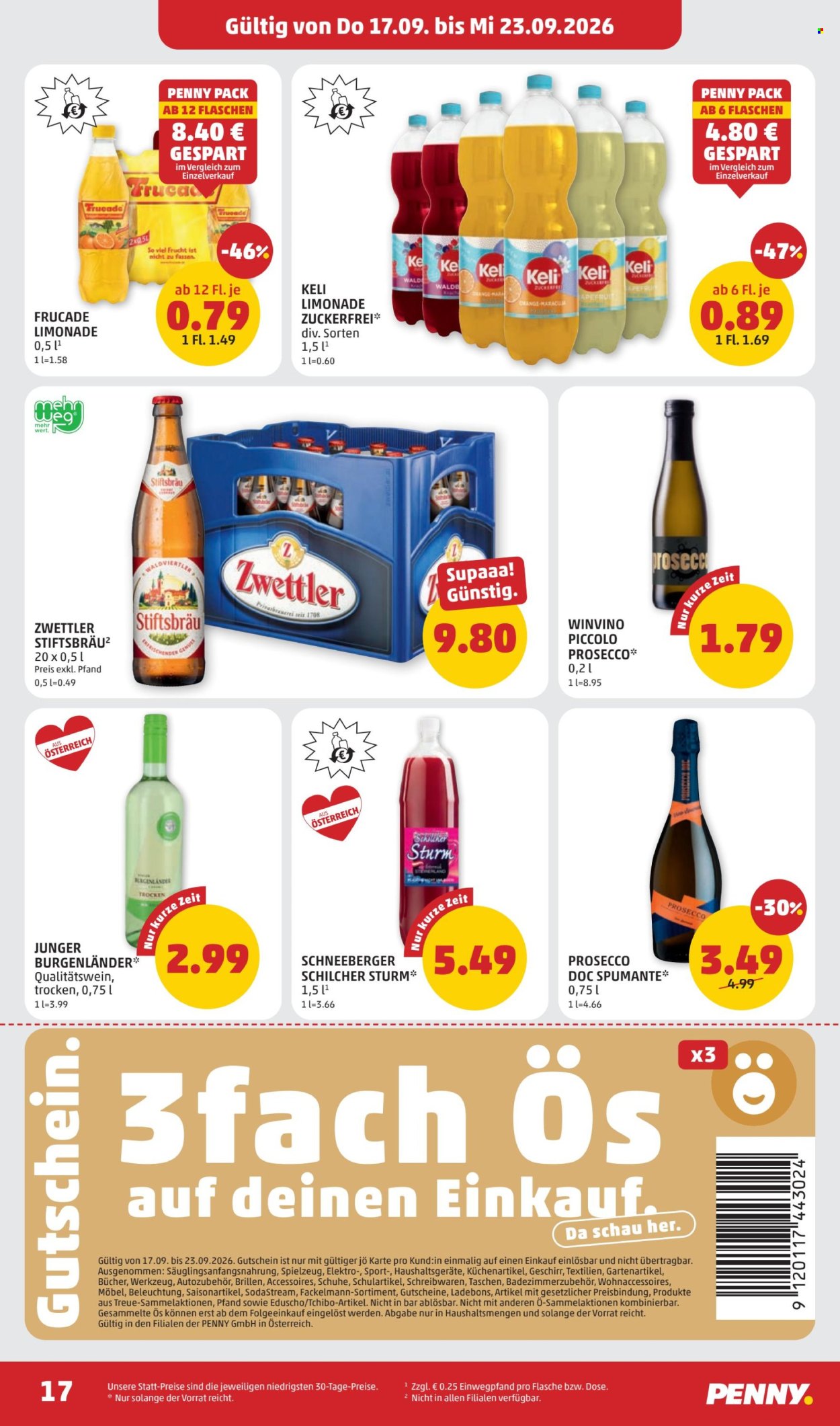 Angebote Penny - 17.9.2026 - 23.9.2026. Seite 17