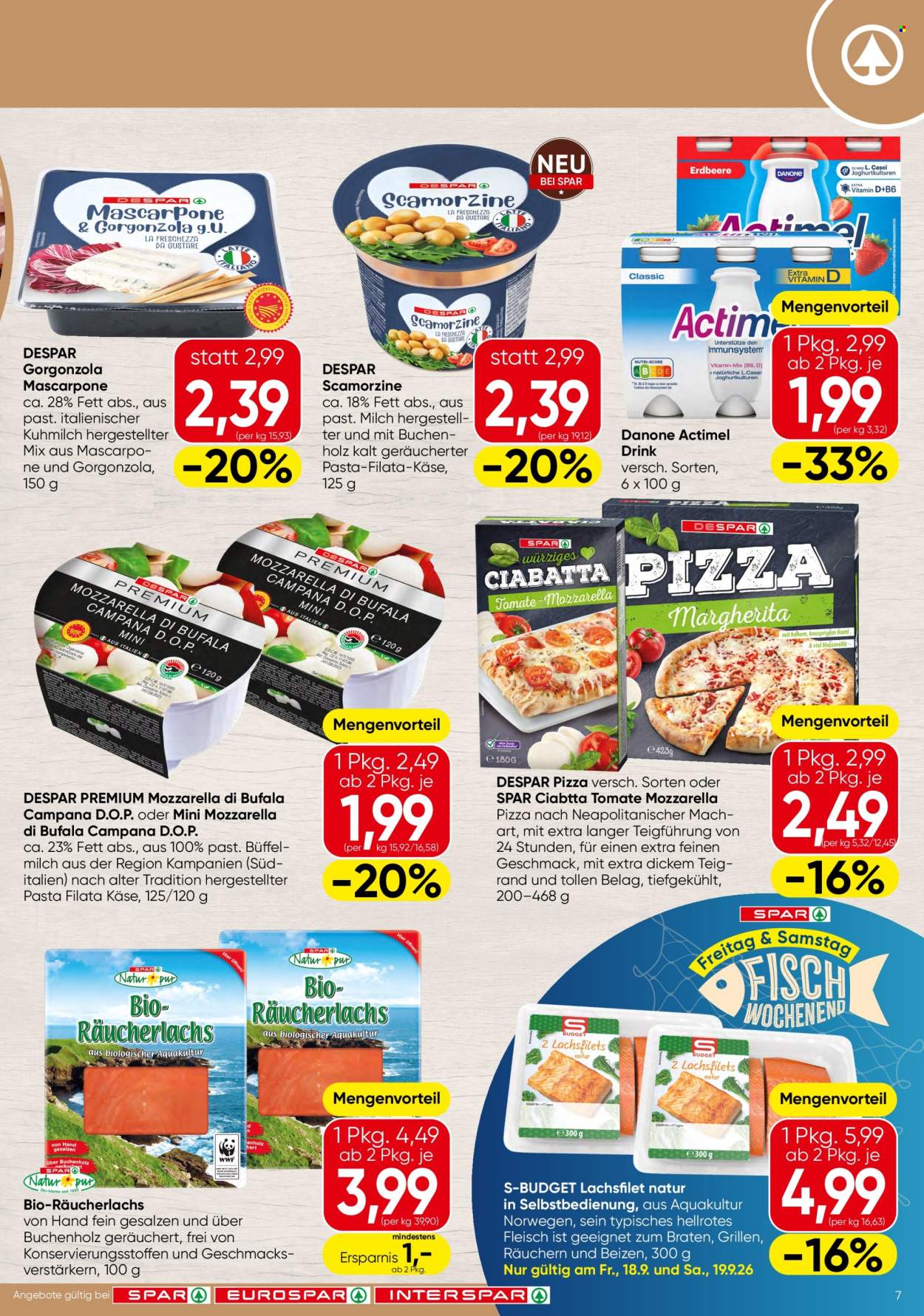 Angebote SPAR - 17.9.2026 - 23.9.2026. Seite 7