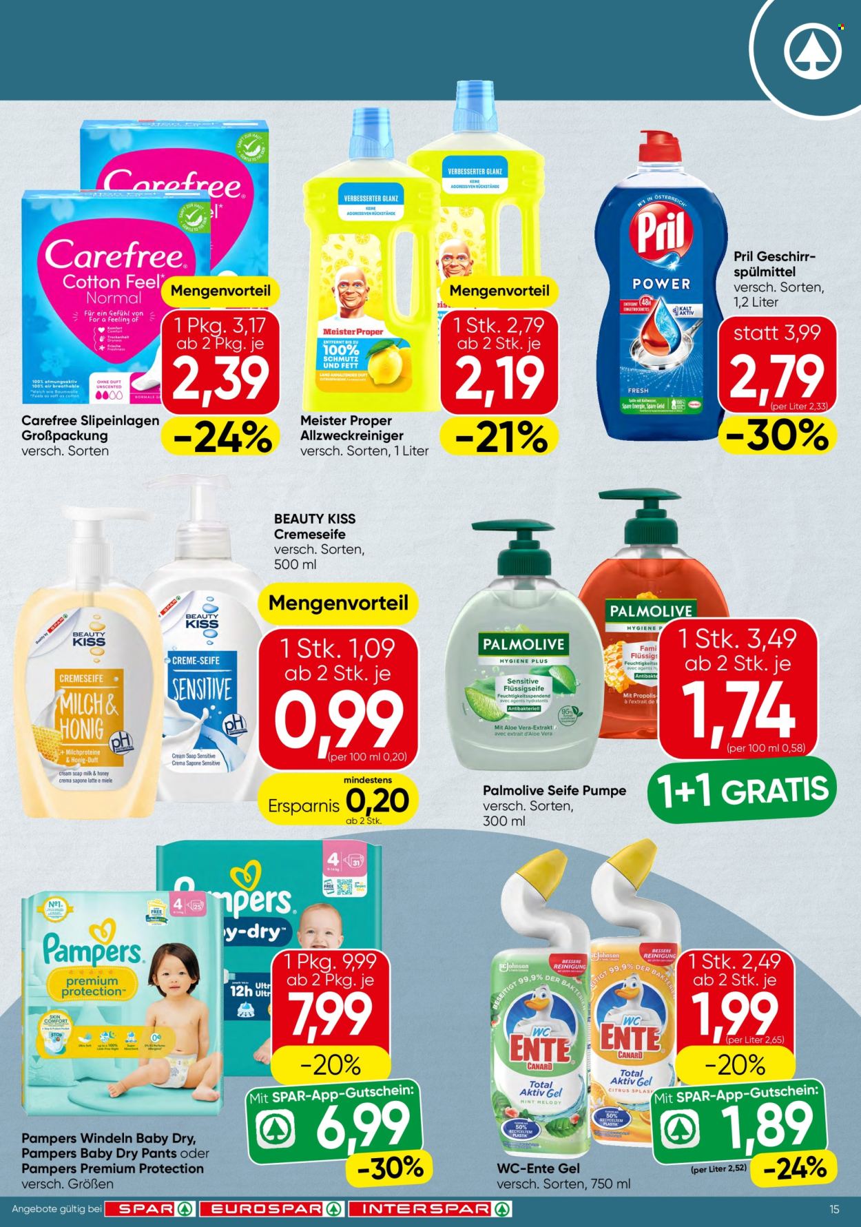Angebote SPAR - 17.9.2026 - 23.9.2026. Seite 15