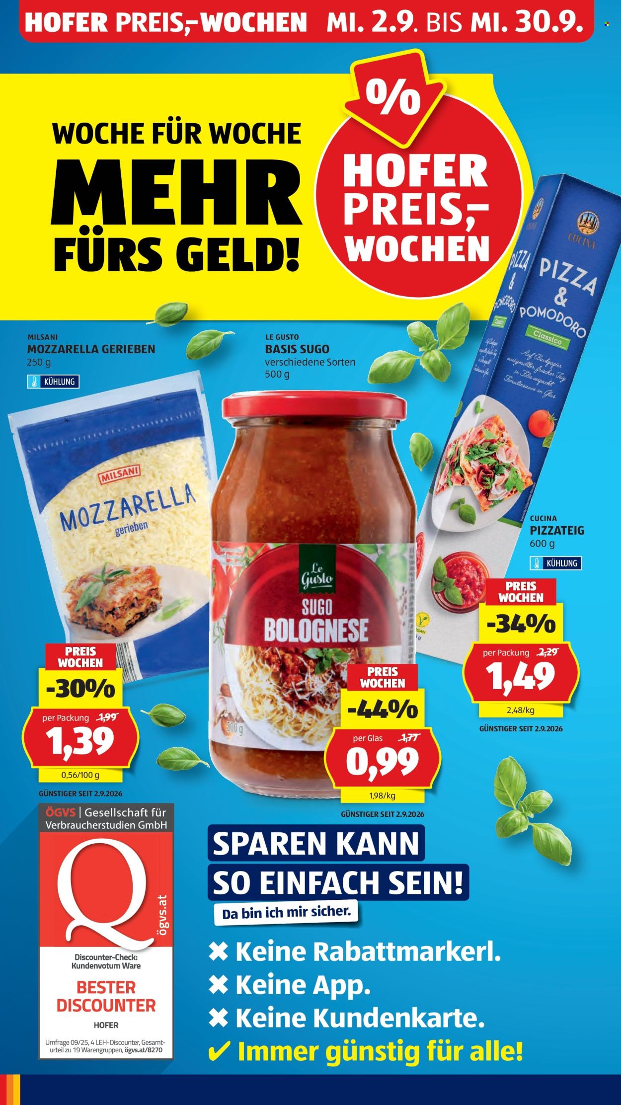 Angebote Hofer - 18.9.2026 - 24.9.2026. Seite 4