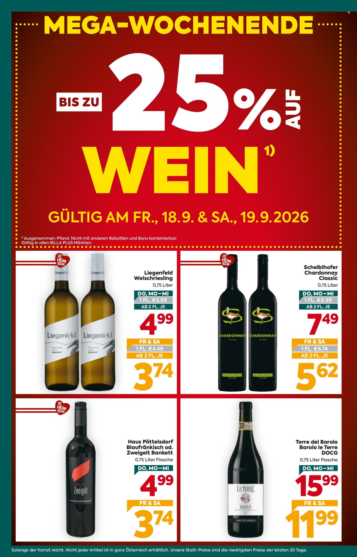 Angebote Billa Plus - 17.9.2026 - 23.9.2026. Seite 2
