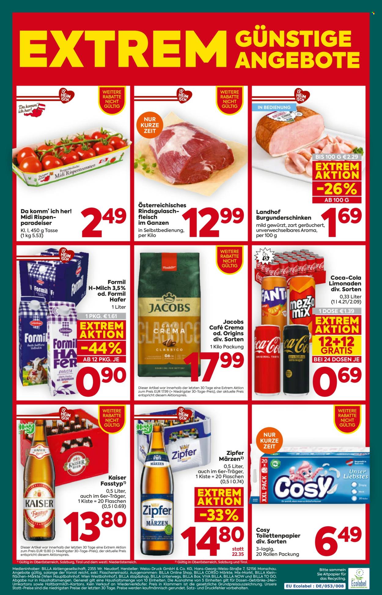 Angebote Billa Plus - 17.9.2026 - 23.9.2026. Seite 20