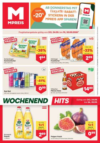 Angebote MPREIS - 24.9.2026 - 30.9.2026.