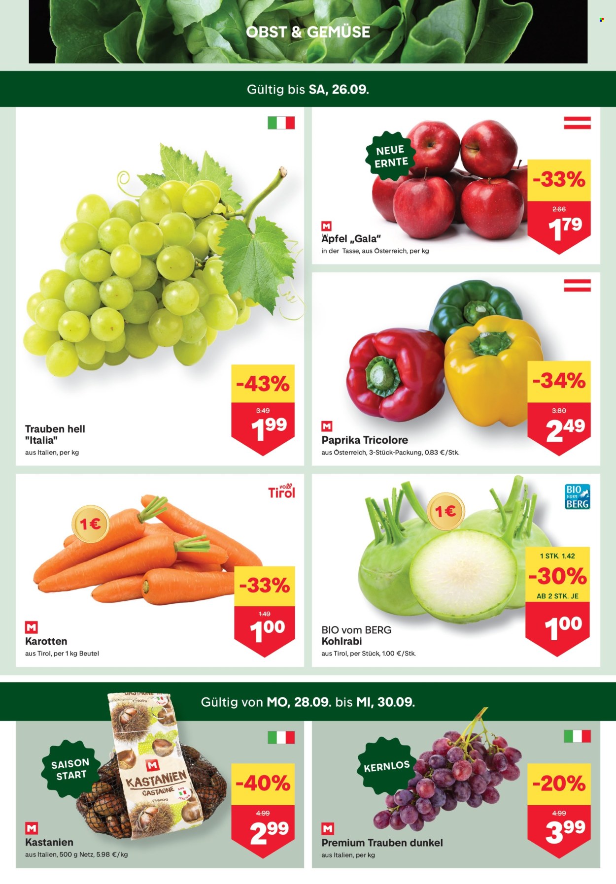 Angebote MPREIS - 24.9.2026 - 30.9.2026. Seite 2