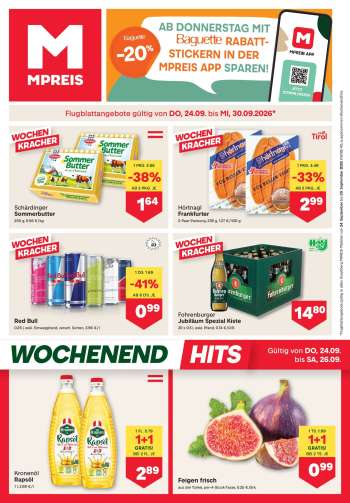 Angebote MPREIS - 24.9.2026 - 30.9.2026.