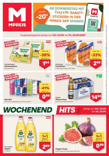 Angebote MPREIS - 24.9.2026 - 30.9.2026.