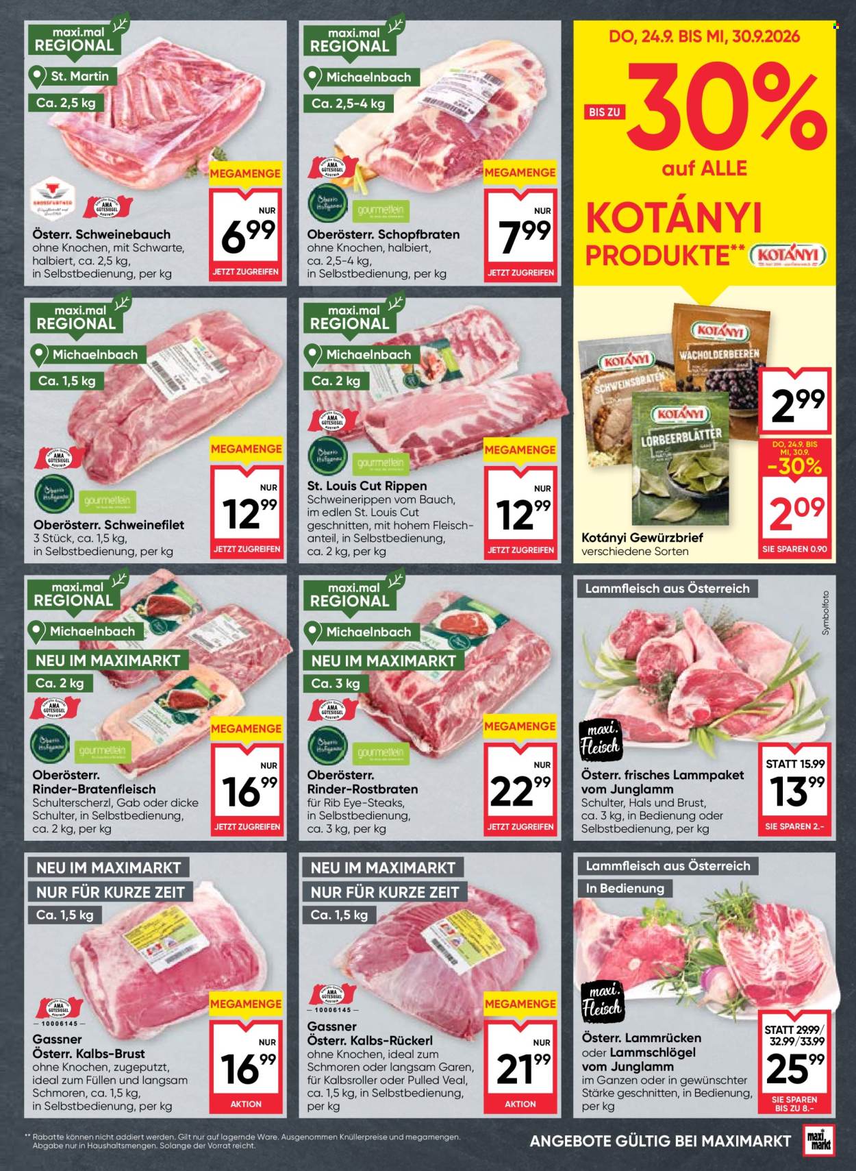 Angebote Maximarkt - 24.9.2026 - 30.9.2026. Seite 3