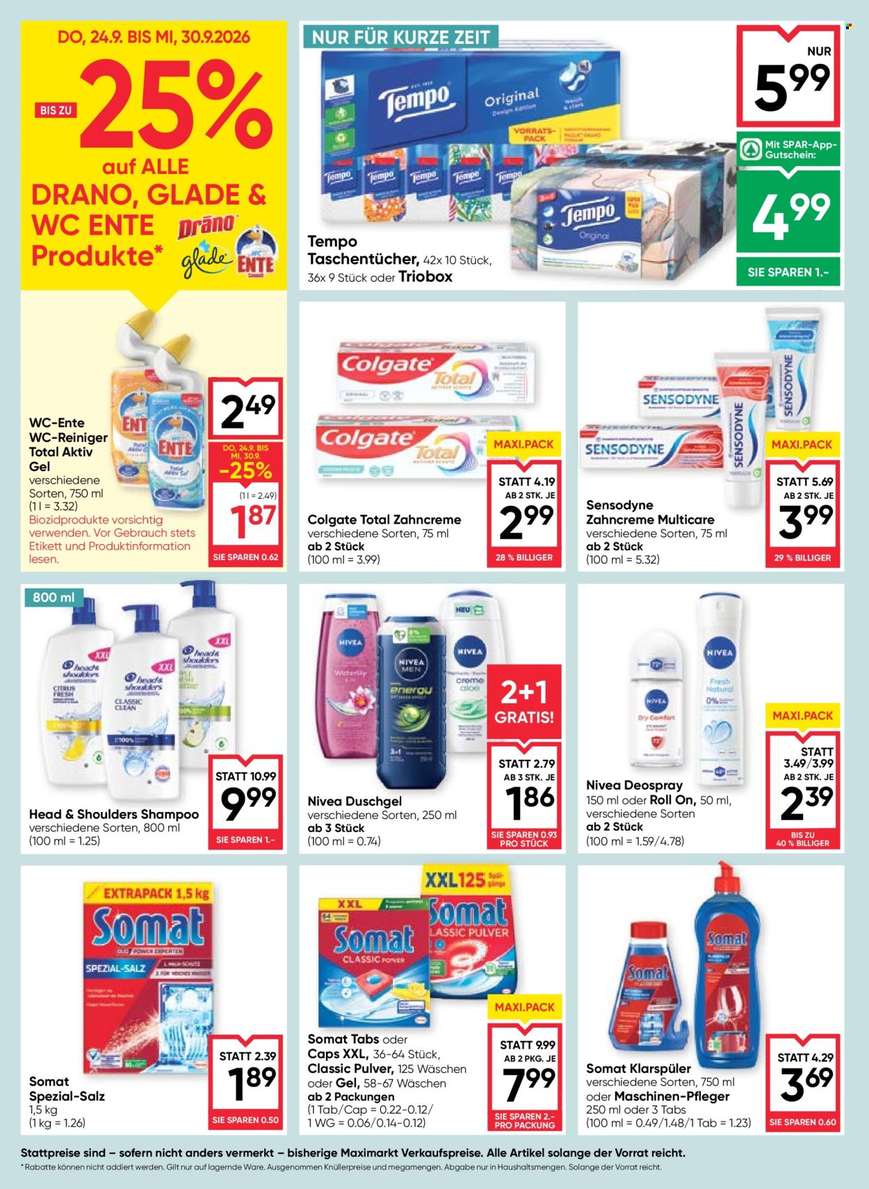 Angebote Maximarkt - 24.9.2026 - 30.9.2026. Seite 16