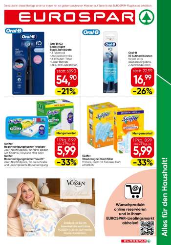 Angebote EUROSPAR - 24.9.2026 - 7.10.2026.