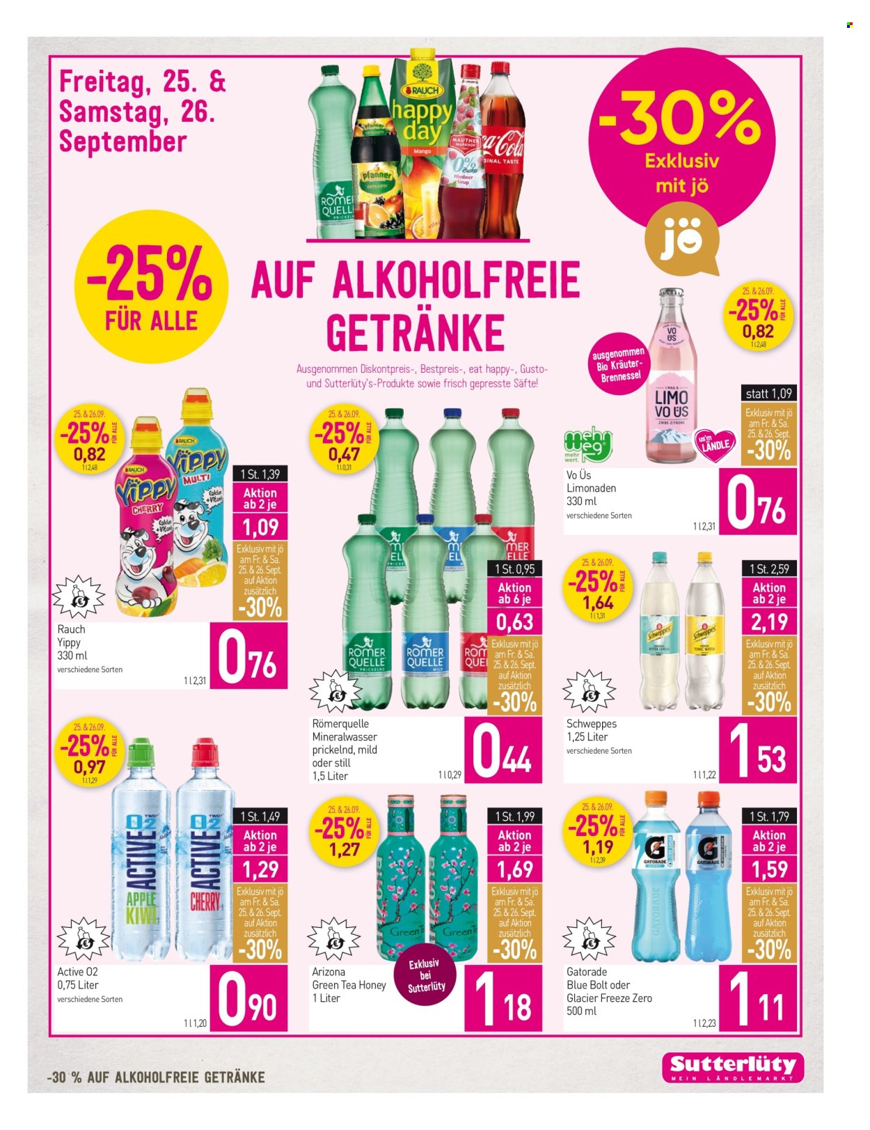 Angebote Sutterlüty - 24.9.2026 - 30.9.2026. Seite 15