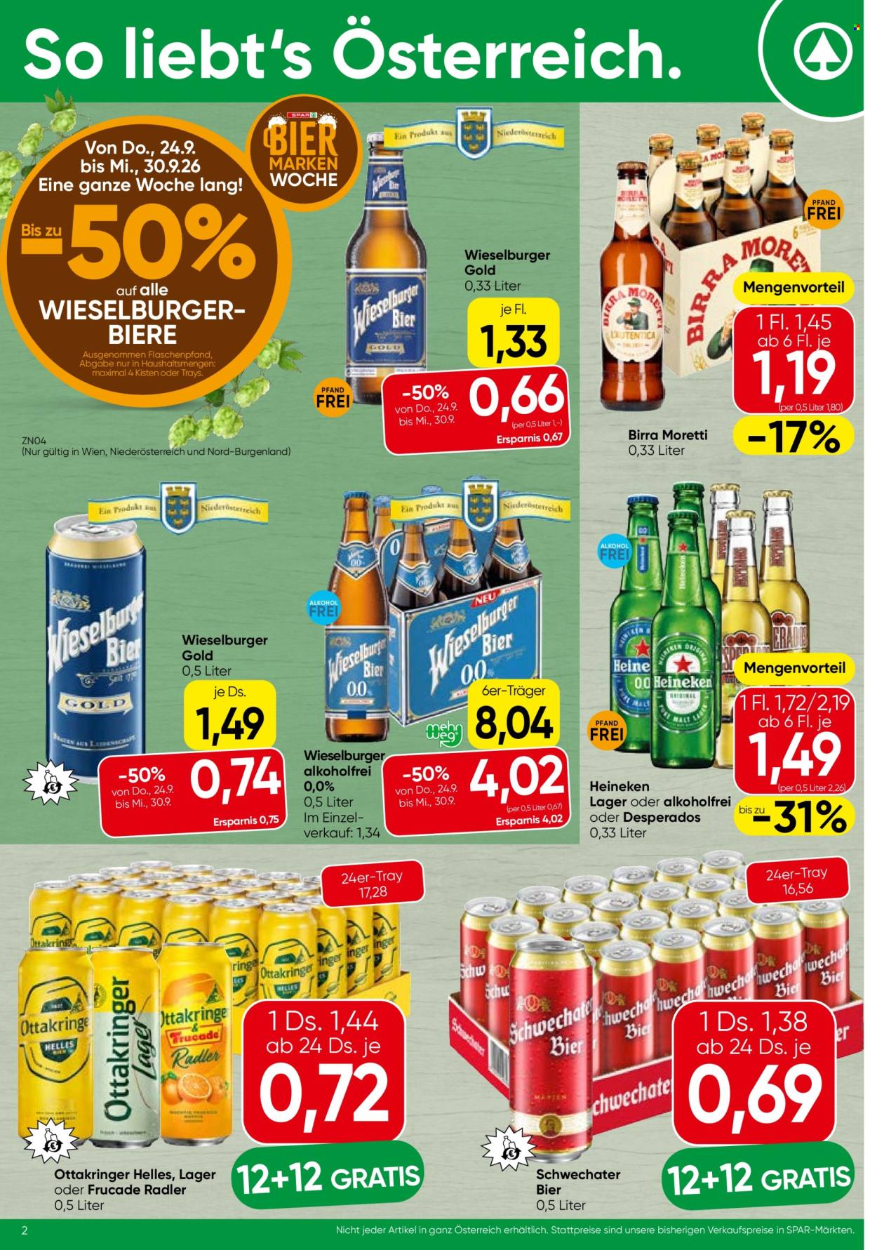 Angebote EUROSPAR - 24.9.2026 - 7.10.2026. Seite 2