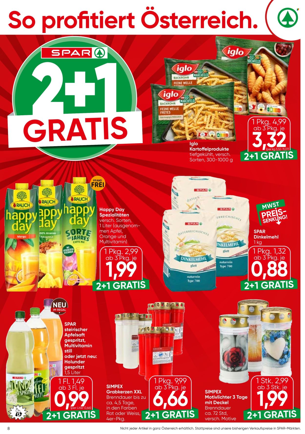 Angebote EUROSPAR - 24.9.2026 - 7.10.2026. Seite 8