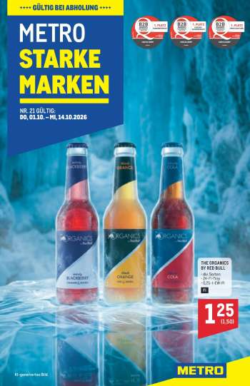 Angebote Metro - 1.10.2026 - 14.10.2026.