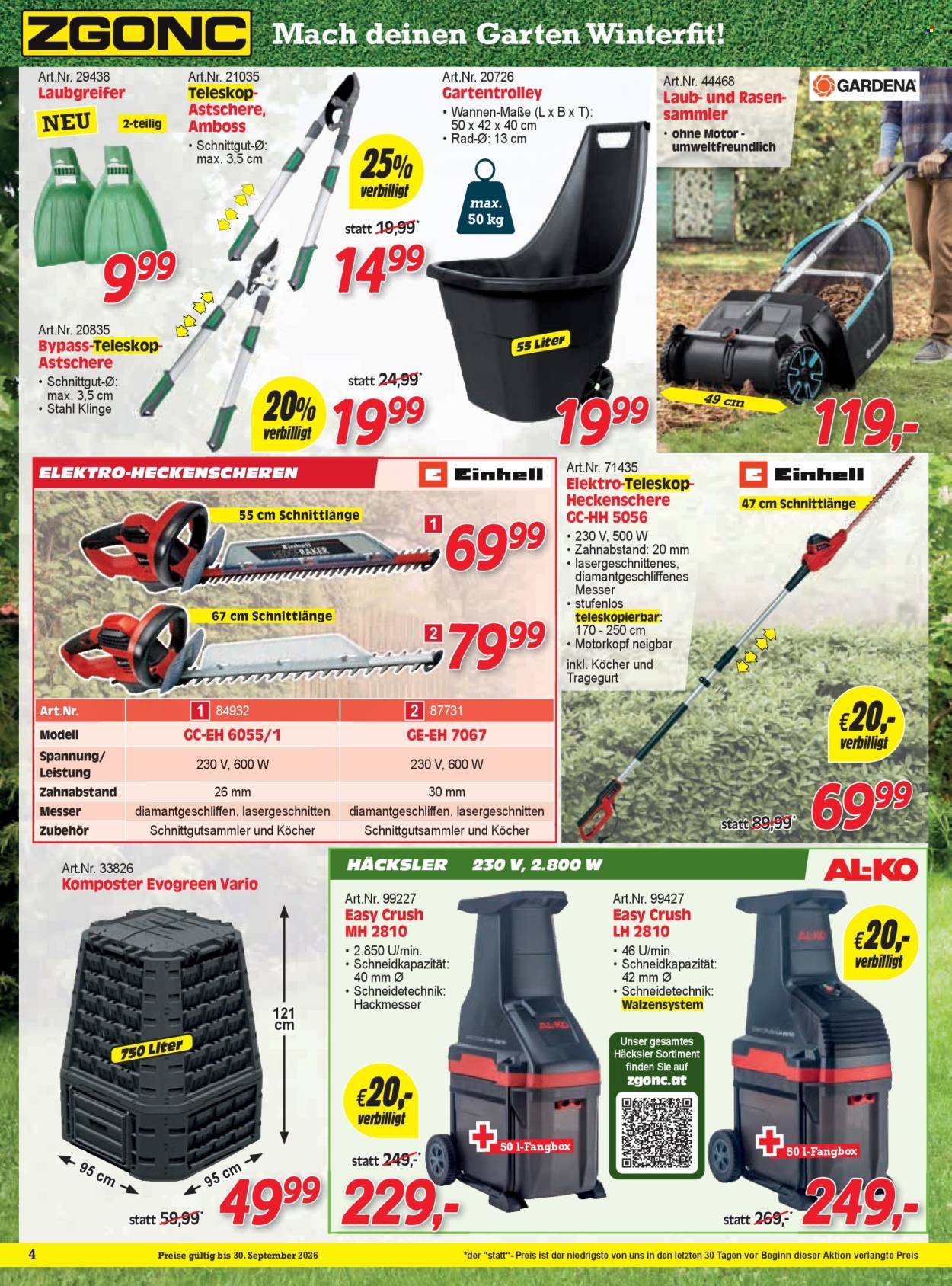 Angebote Zgonc - 23.9.2026 - 30.9.2026. Seite 4