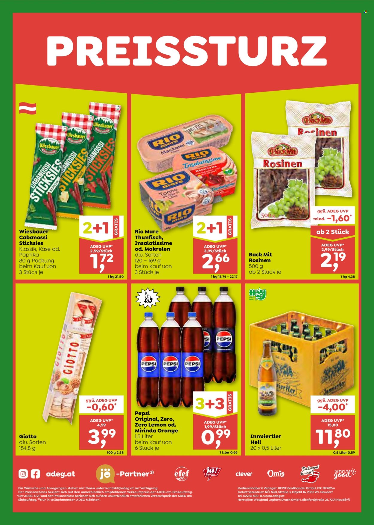 Angebote ADEG - 1.10.2026 - 7.10.2026. Seite 8