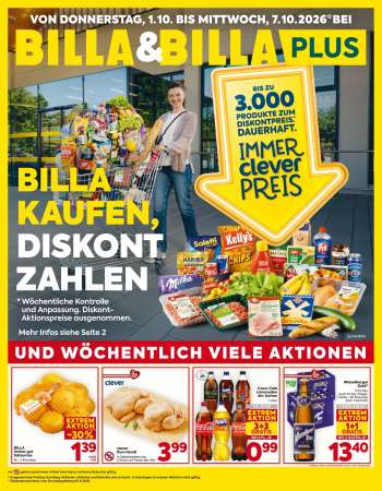 Angebote Billa - 1.10.2026 - 7.10.2026.