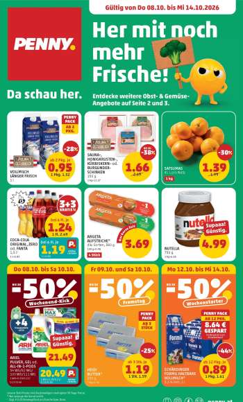 Angebote Penny - 8.10.2026 - 14.10.2026.