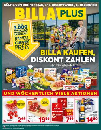 Angebote Billa Plus - 8.10.2026 - 14.10.2026.