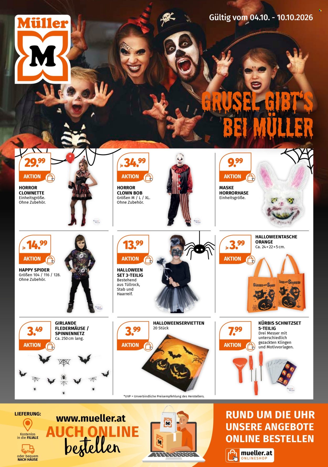 Angebote Müller - 4.10.2026 - 10.10.2026. Seite 1