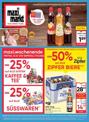 Angebote Maximarkt - 15.10.2026 - 21.10.2026.
