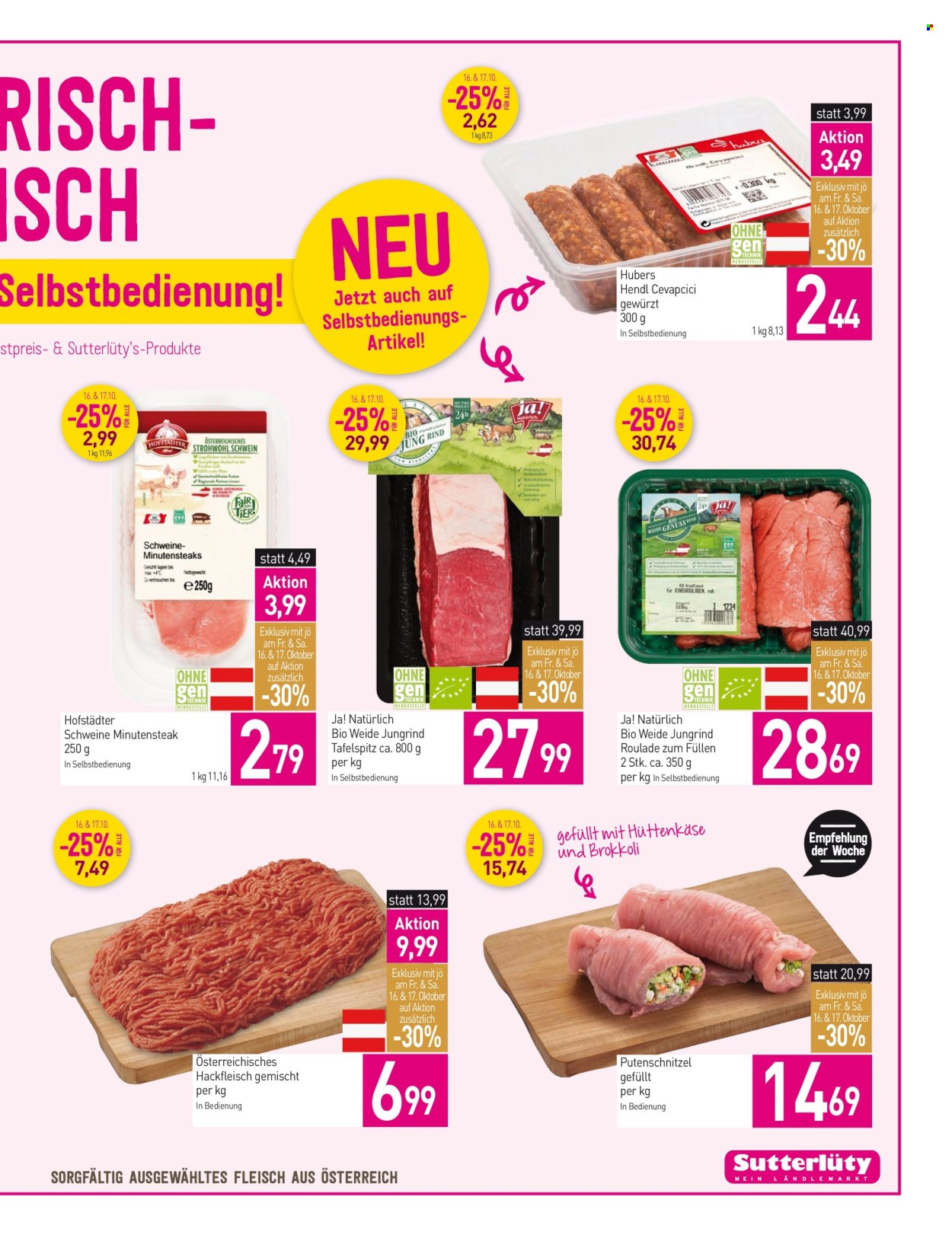 Angebote Sutterlüty - 15.10.2026 - 20.10.2026. Seite 9