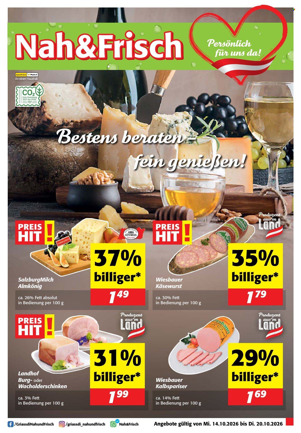 Angebote KASTNER - 14.10.2026 - 20.10.2026. Seite 1