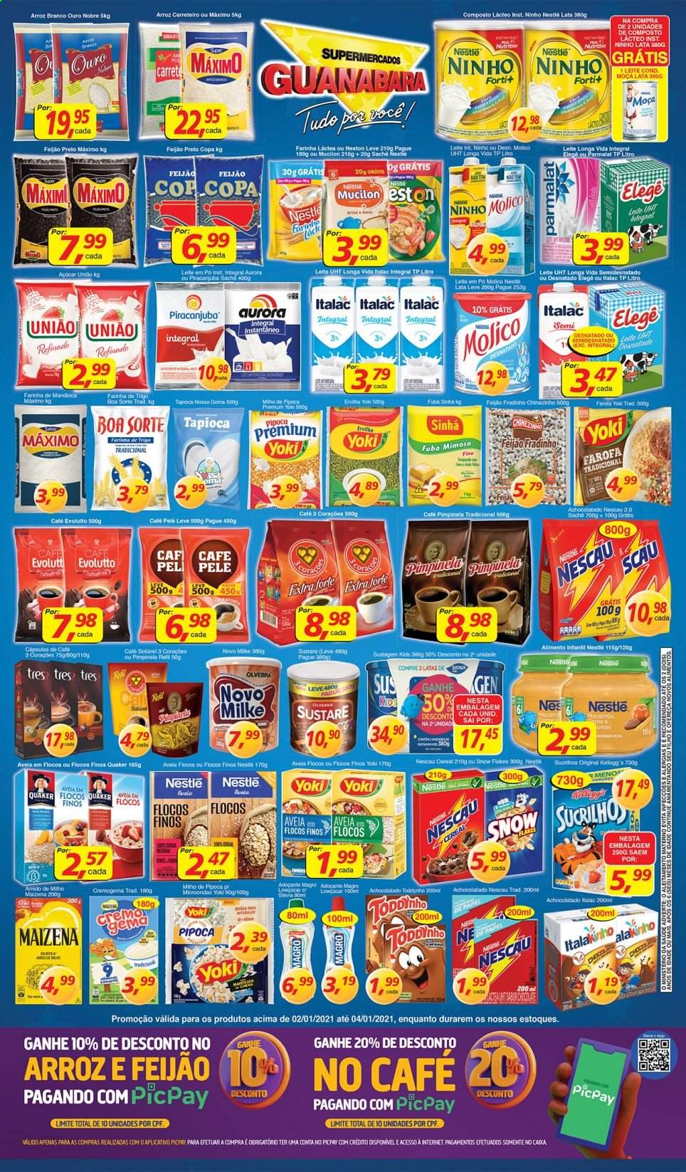 Folheto Supermercados Guanabara - 02/01/2021 - 04/01/2021. Página 2