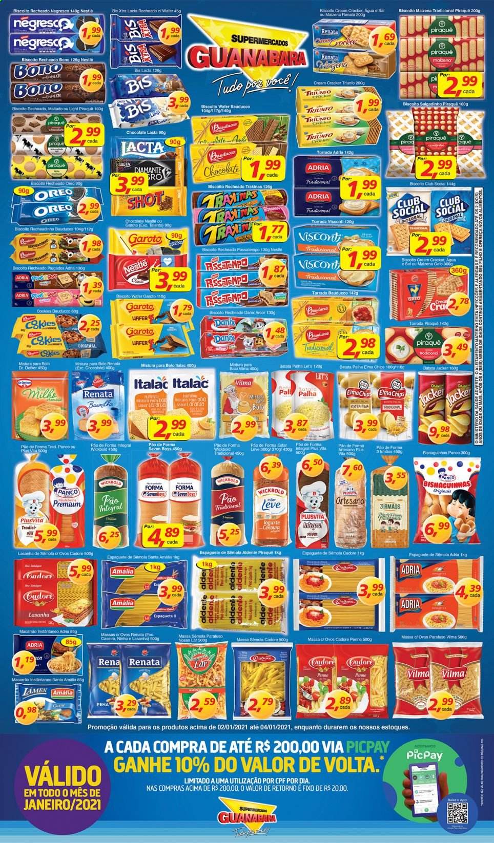 Folheto Supermercados Guanabara - 02/01/2021 - 04/01/2021. Página 4