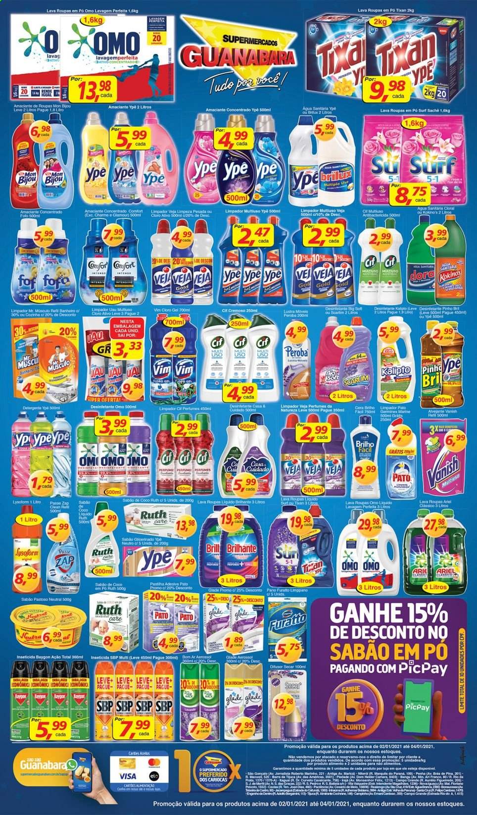 Folheto Supermercados Guanabara - 02/01/2021 - 04/01/2021. Página 11