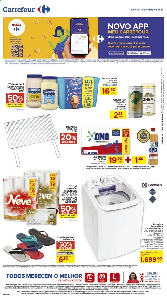 Folheto Carrefour Hiper - 05/01/2021 - 11/01/2021. Página 1
