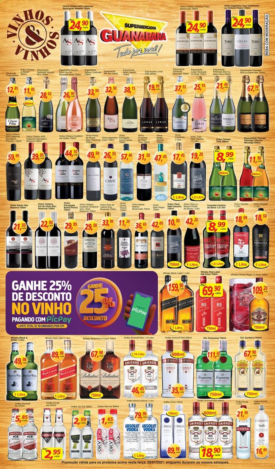 Folheto Supermercados Guanabara - 05/01/2021 - 05/01/2021. Página 8