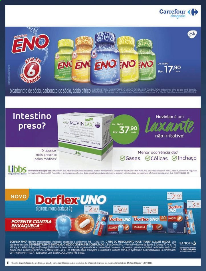 Folheto Carrefour Drogaria - 01/01/2021 - 31/01/2021. Página 11