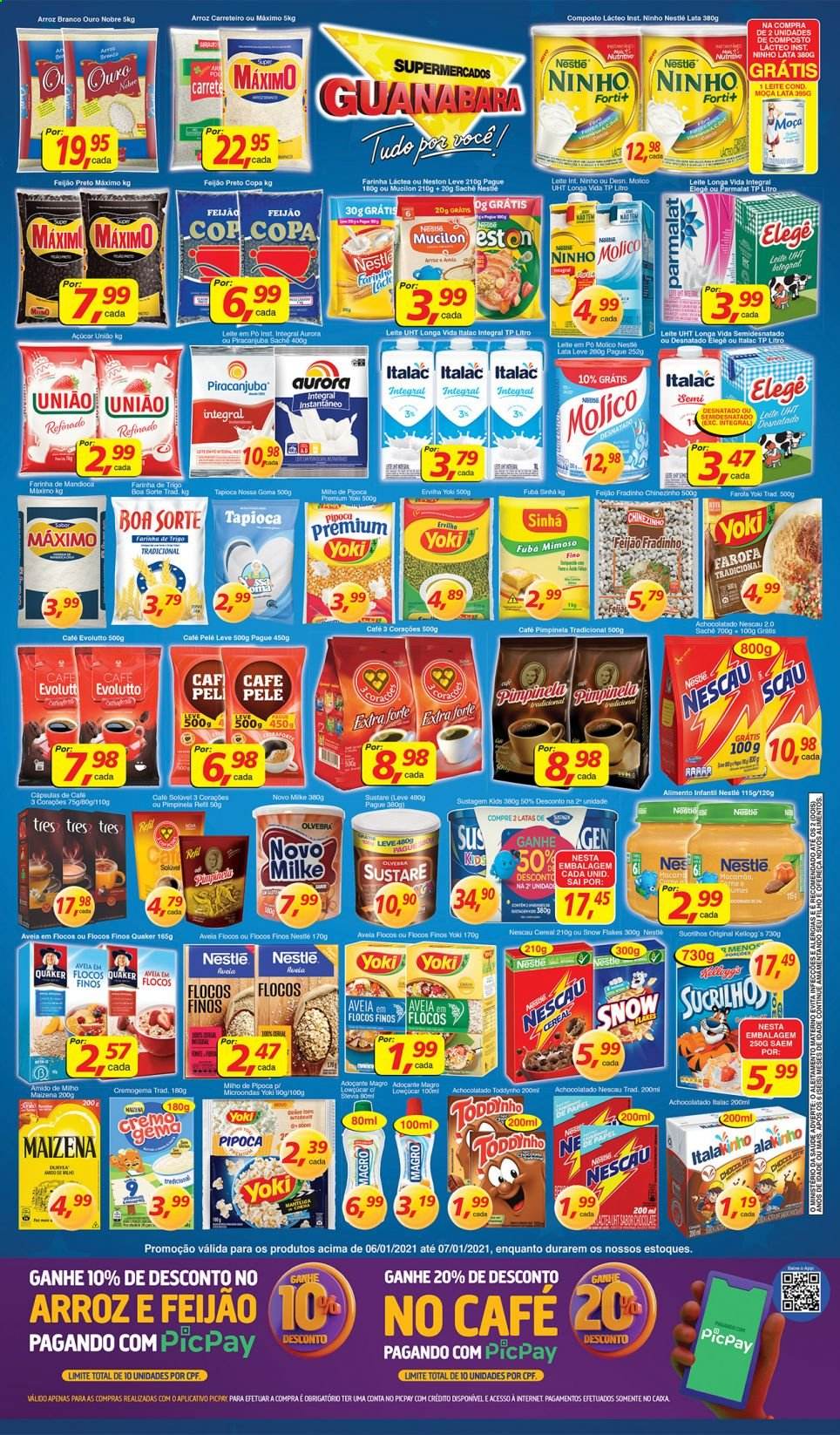 Folheto Supermercados Guanabara - 06/01/2021 - 07/01/2021. Página 2