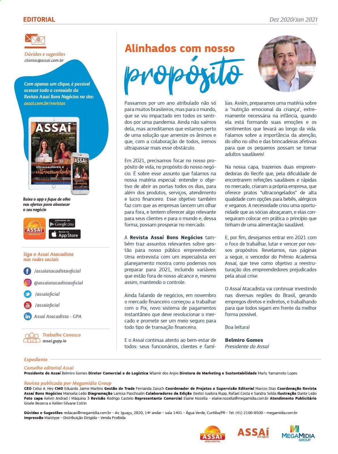 Folheto Assaí Atacadista. Página 3