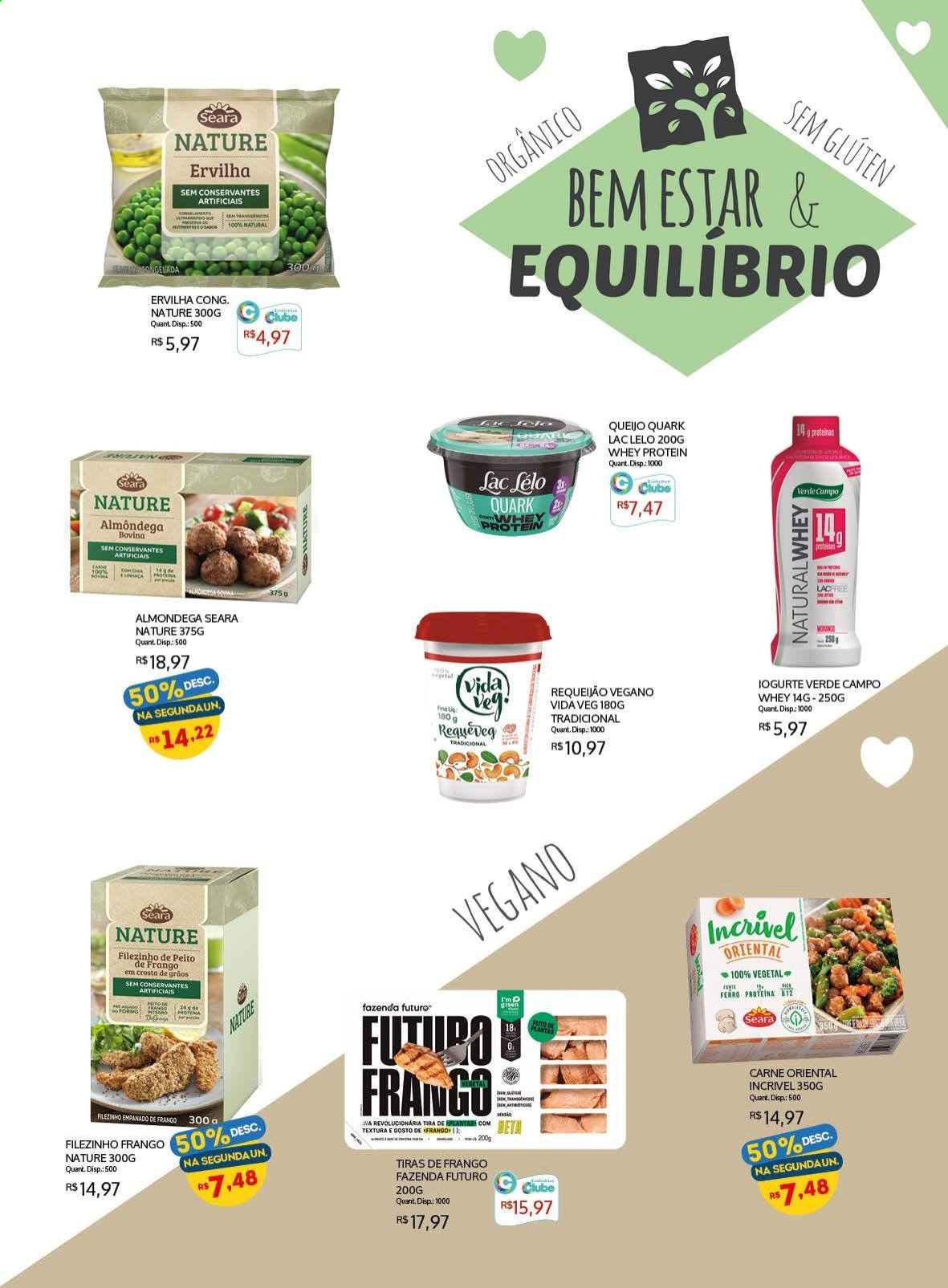 thumbnail - Folheto Bistek Supermercados - 06/01/2021 - 26/01/2021 - Produtos em promoção - ervilha, carne, peito de frango, filé de frango, queijo, requeijão, creme quark, iogurte. Página 7.