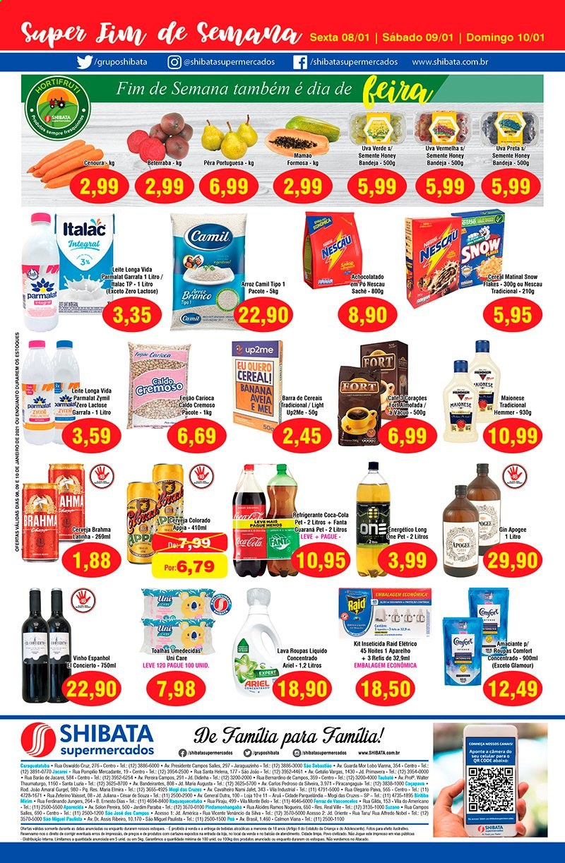 Folheto Shibata Supermercados - 08/01/2021 - 10/01/2021. Página 2