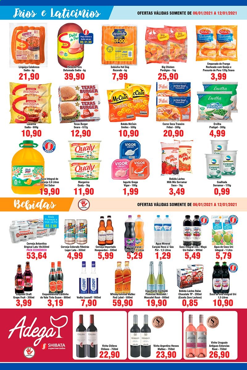Folheto Shibata Supermercados - 06/01/2021 - 12/01/2021. Página 3